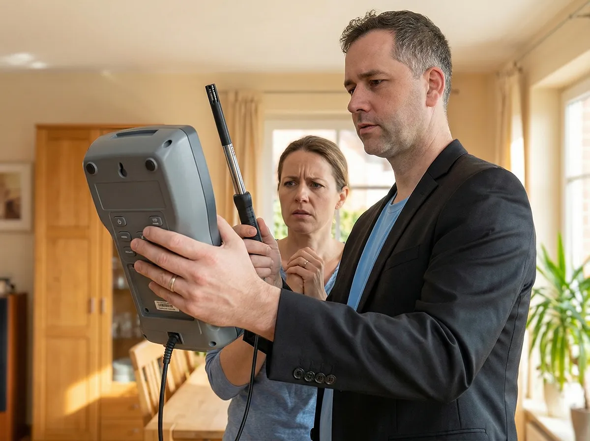 Schadstoffmessung - Wir messen Ihre Raumluft für Ihre Gesundheit.