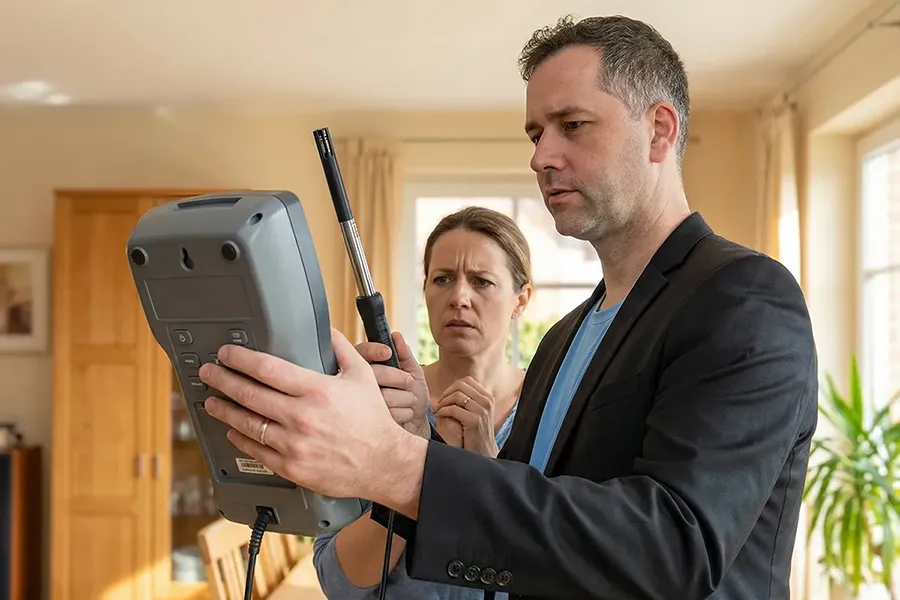 Schadstoffmessung - Wir messen Ihre Raumluft für Ihre Gesundheit.