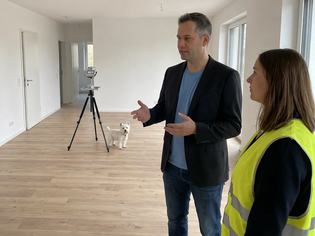 DGNB-Schadstoffmessung für Neubauten - Gutachten vom Sachverständigen